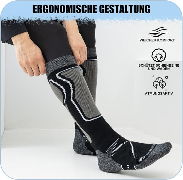 Thumbnail 3 de Effeet Skisocken Merinowolle 2 Paar