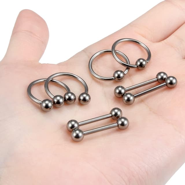 Detalle de AceFun 3mm, 4mm and 5mm piercing pliers for ball jewellery