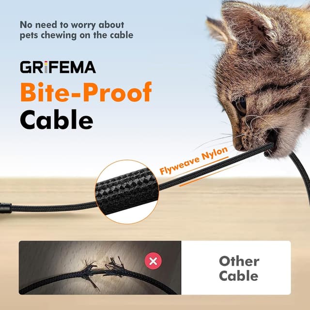 Detalle de GRIFEMA Cavo USB-C a USB-C 100W (2 m) con ricarica rapida PD