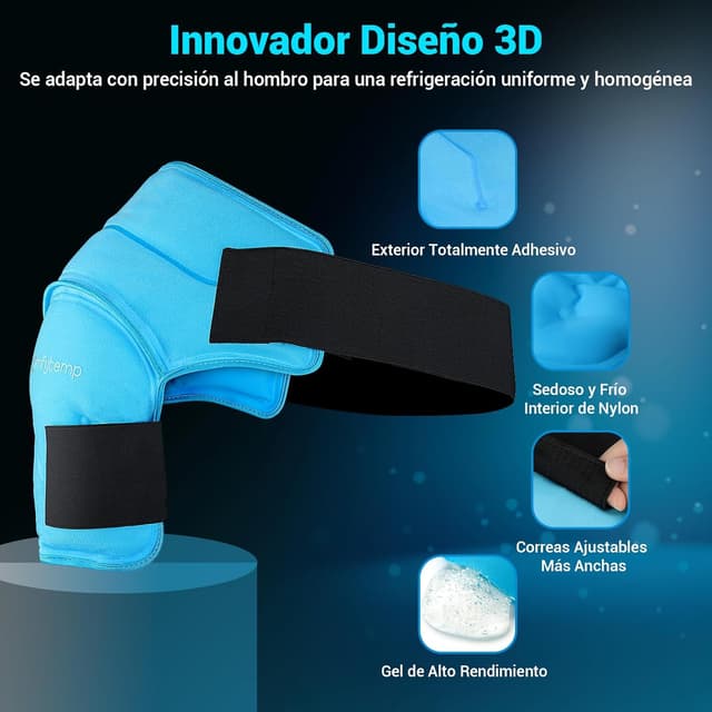 Detalle 2 de Comfytemp Bolsa de Hielo para Hombro 3D S/M