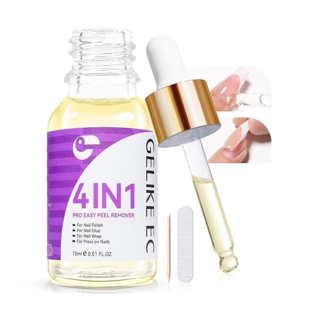 Detalle de Gelike ec Nagellackentferner Öl 4-IN-1