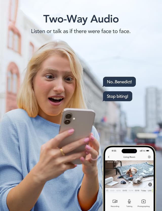 Thumbnail 3 de GNCC 2K Security Cameras 4pcs 24/7