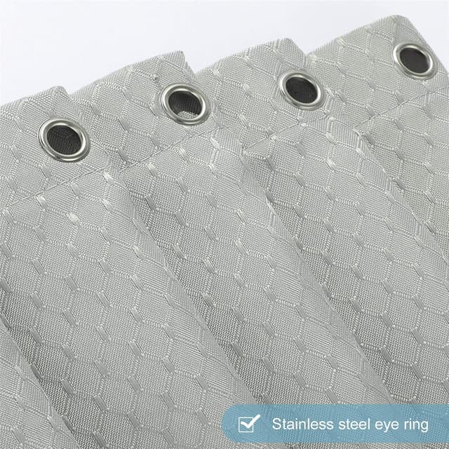 Detalle de Furlinic Tenda doccia anti muffa Waffle 180x210