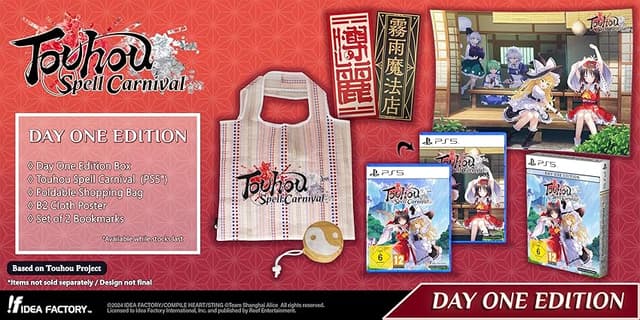 Thumbnail 1 de Touhou Spell Carnival Day One PS5 juego 1️⃣