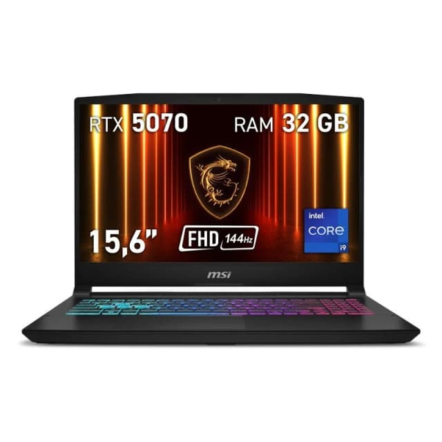Detalle de MSI Katana 15 HX, Core i9-14900HX