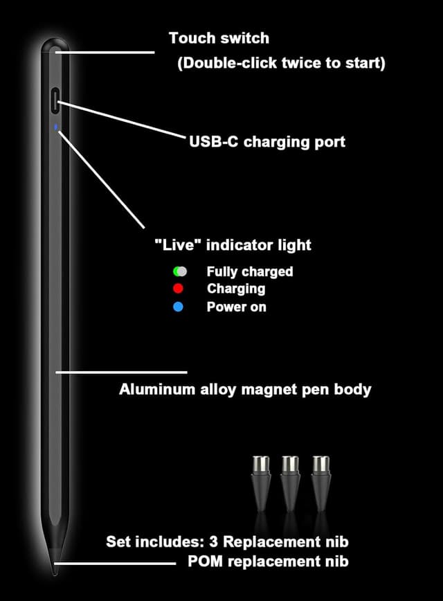 Thumbnail 6 de Dogain Stylus Stift für A11+ A9+ Tablet