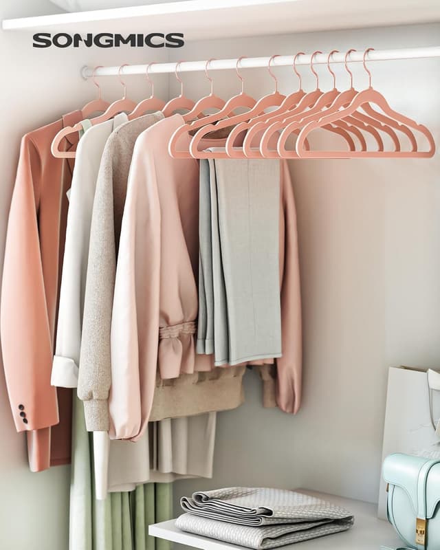 Detalle de SONGMICS Grucce Velluto 30 pezzi 41,5 cm