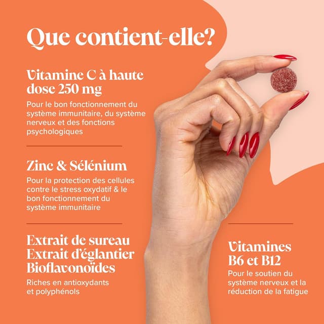 Thumbnail 4 de Novomins Gummies Vitamine C 250 mg sans sucre