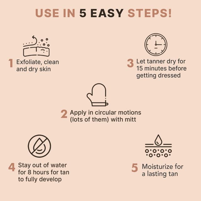 Thumbnail 6 de Self Tanner Mousse Natural Organic Glow