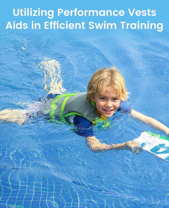 Detalle 2 de Zeraty Toddler Neoprene Swim Vest Kids Float Jacket (20–80 lbs) with Dual Adjustable Safety Straps