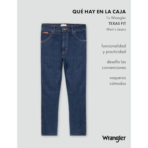 Thumbnail 7 de Wrangler Texas Pantalones Hombre, Darkstone Blue 🌟 30W/30L