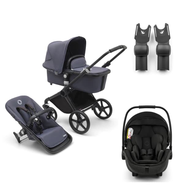 Detalle de Bugaboo Fox Cub Pack 3 piezas 3 en 1 Azul