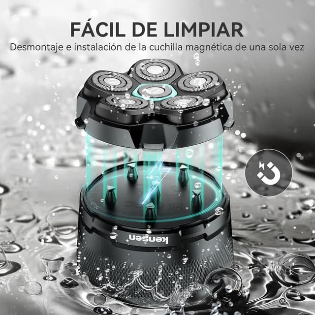 Thumbnail 4 de kensen Afeitadora Cabeza Hombre 180 min