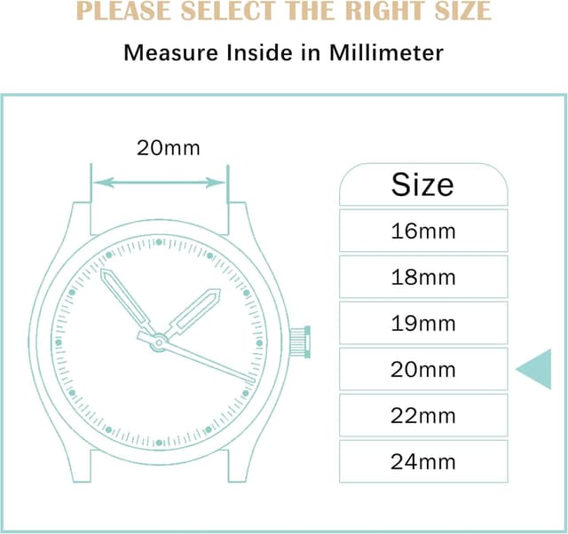 Detalle de RoYiio gewebtes Nylon-Armband mit Schnellverschluss – Anstoßbreite 20 mm (Z Blau Rosa)