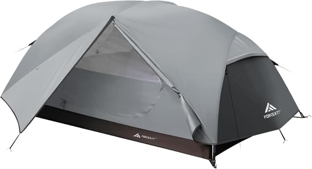 Detalle de Forceatt Camping Tent for 2–3 People (PU3000mm waterproof, 5.5lb / 2.5kg, quick set-up)