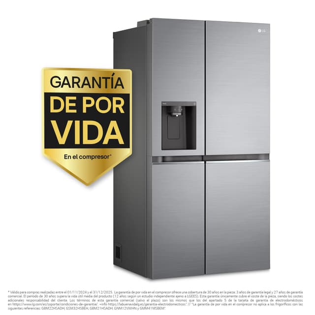 Thumbnail 1 de LG GSLV70PZTD frigorífico americano 635 l