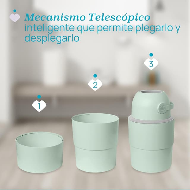 Thumbnail 5 de Chicco Cambiador Compacto con Control de Olores y Desecho