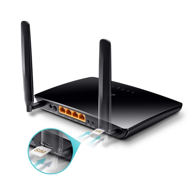 Detalle de TP-Link Archer MR400 Router 4G LTE inalámbrico AC1200