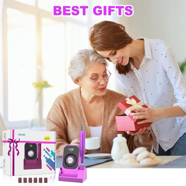 Thumbnail 6 de Elektrische Nagelfräser 40.000 U/min Nail Drill