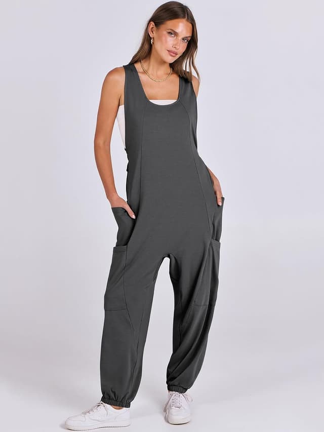 Detalle 2 de ANRABESS Women Overalls Jumpsuit XS–XXL