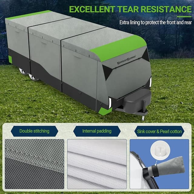 Thumbnail 5 de Season Guard RV Cover 7-Layer Waterproof Camper Cover 🏕