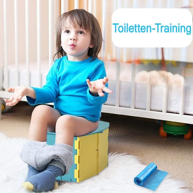 Thumbnail 5 de Anyingkai faltbares Kinder-Töpfchen, Felsenblau