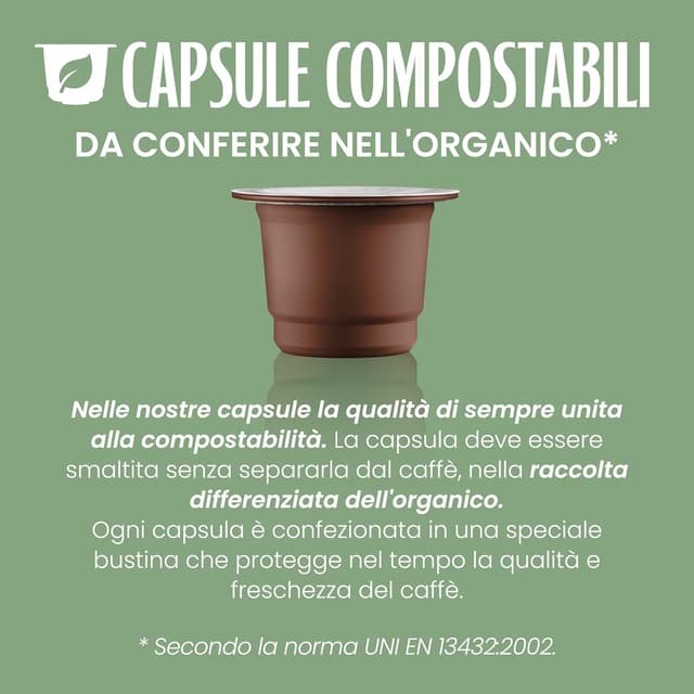 Thumbnail 2 de Caffè Vergnano 1882 Èspresso Cremoso 100 capsule compatibili