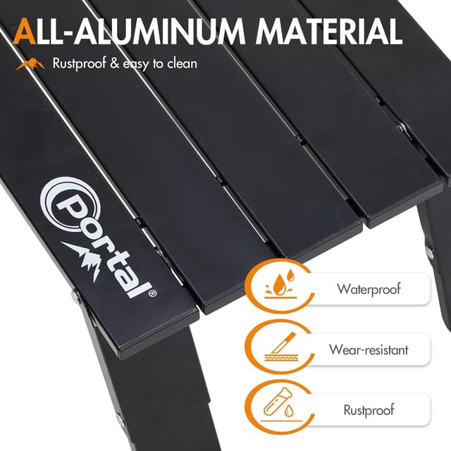 Thumbnail 5 de Portal Small Folding Camping Table 40x29x16cm