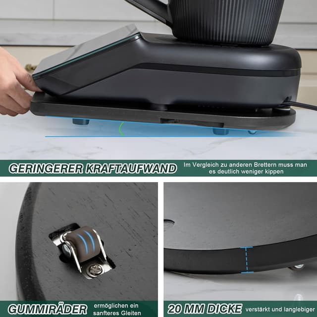 Detalle 2 de ANBOXIT Gleitbrett TM7 für Thermomix