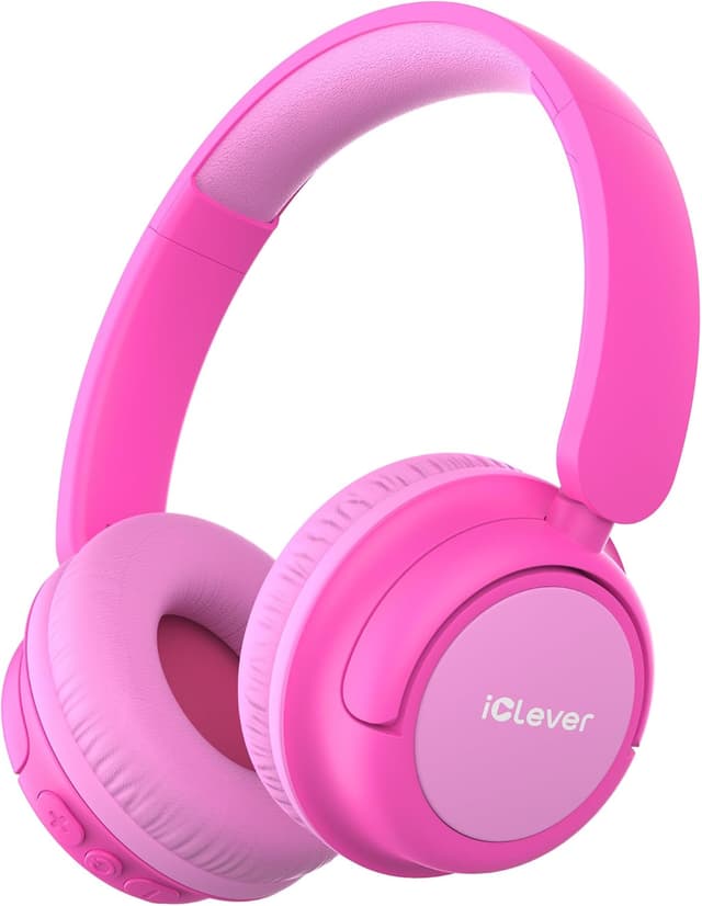 Detalle de iClever BTH22 Kids Headphones Wireless 60H Play Time
