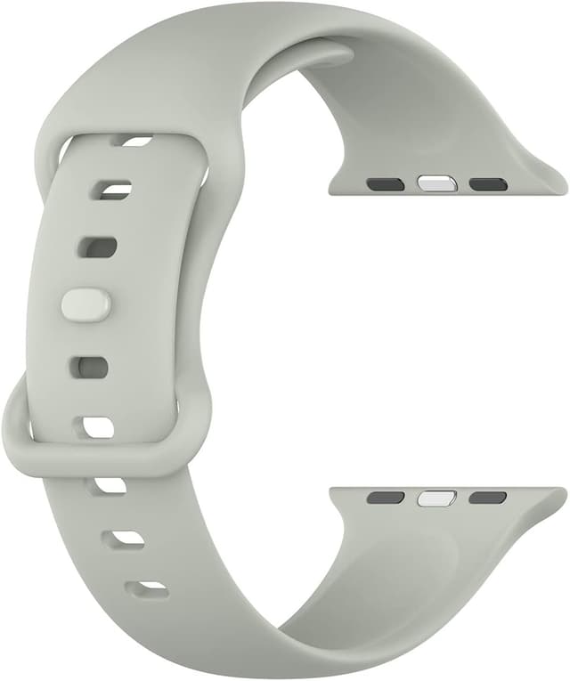 Detalle de Panda Bobo Silicone Strap for Apple Watch Series 1–10 & SE (38/40/41/42mm) – Soft waterproof sport band replacement