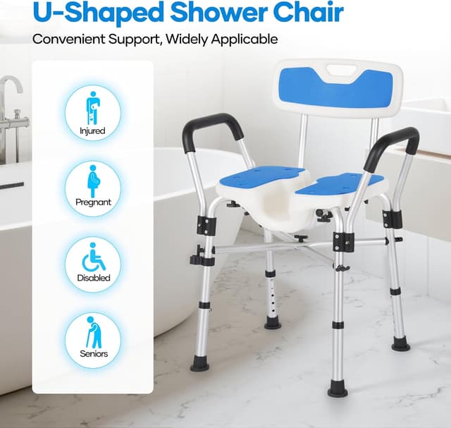 Thumbnail 1 de Careboda Silla de ducha en U 272 kg