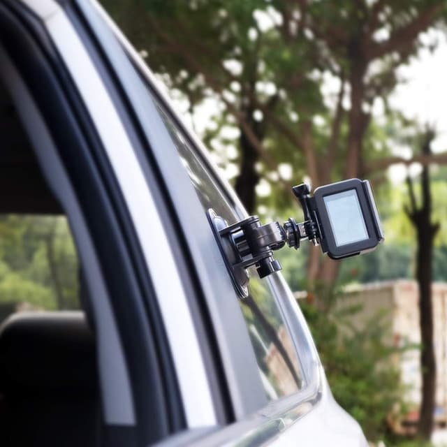 Detalle de Car suction cup mount for action cameras