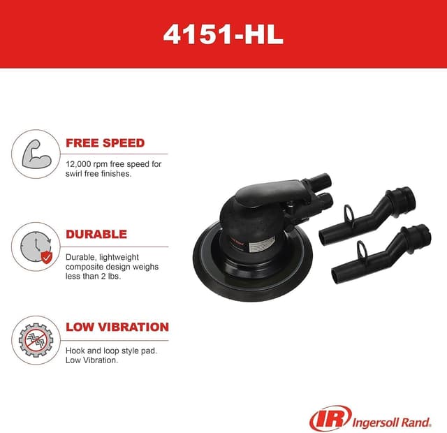 Thumbnail 2 de Ingersoll Rand 4151-HL Ponceuse orbitale 150 mm