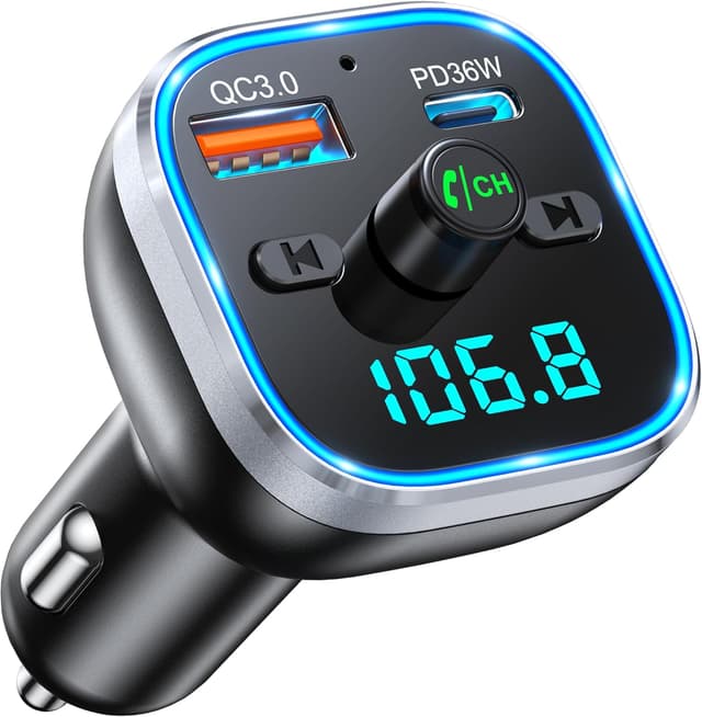 Imagen de Mohard Bluetooth Auto trasmettitore FM 54W PD per auto en OfertitasTOP