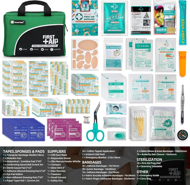 Thumbnail 1 de General Medi 160 Piece Compact First Aid Kit