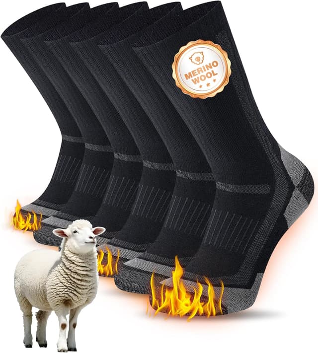 Detalle de SockWaddles Merino Wandersocken 3 Paar