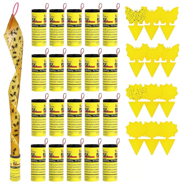 Imagen de 32 Trappole adesive per mosche e moscerini, 32 pezzi 🪰 en OfertitasTOP