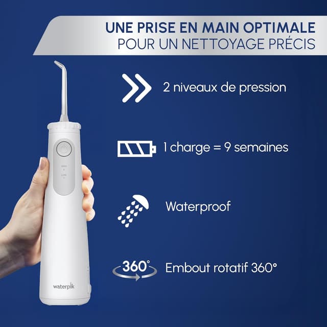 Thumbnail 4 de Waterpik WF-27 Pearl hydropulseur 60 secondes