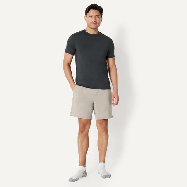 Detalle de Amazon Essentials Herren sportliche Funktions-Laufsocken (3 Paar) mit Polsterung und Fußgewölbeunterstützung