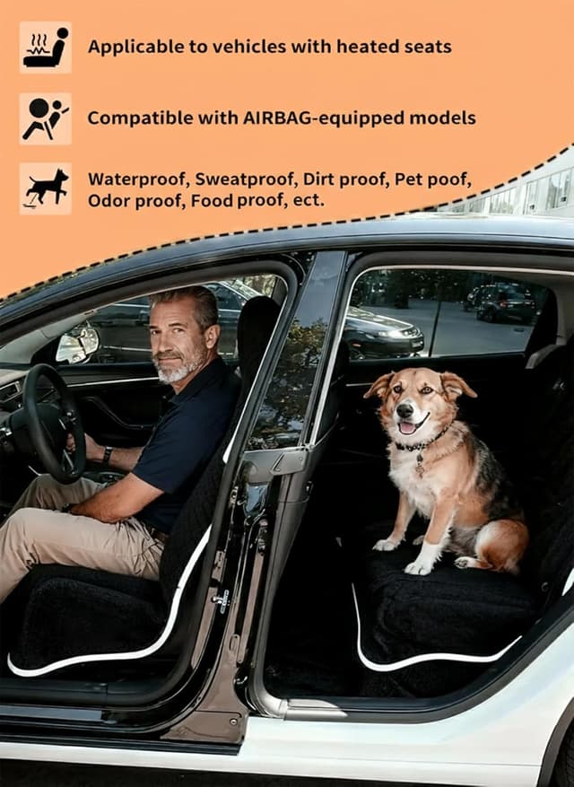 Thumbnail 2 de TESFEEL Car Seat Towel Cover