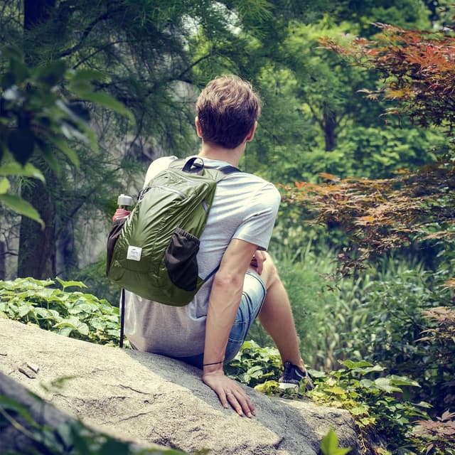 Detalle 2 de Naturehike Ultralight Foldable Waterproof Backpack (30D Nylon Dry Bag) for Hiking, Camping & Travel