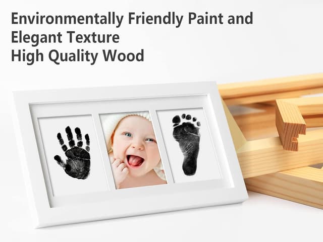 Thumbnail 6 de PewinGo Baby Handprint and Footprint Kit with 100% Clean-Touch Ink Pad 👶