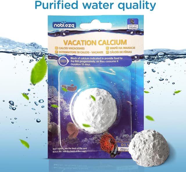 Detalle 2 de Nobleza – Aliments pour poissons de vacances 15 jours, lot de 4