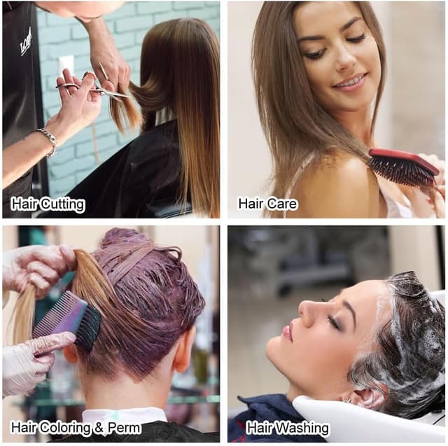 Detalle 2 de LOPHE Mantella Parrucchiere impermeabile regolabile per taglio e trucco