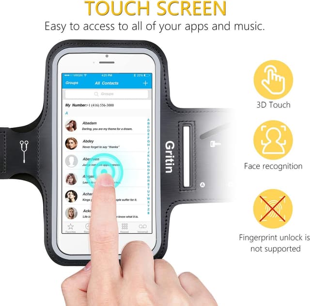 Thumbnail 5 de Gritin Running Armband for iPhone 6.1"