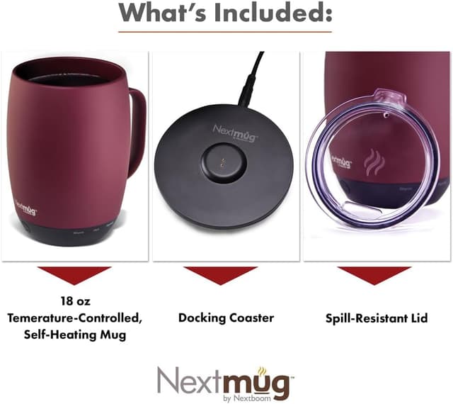 Detalle de Nextmug Plus 18 oz Temperature-Controlled Mug