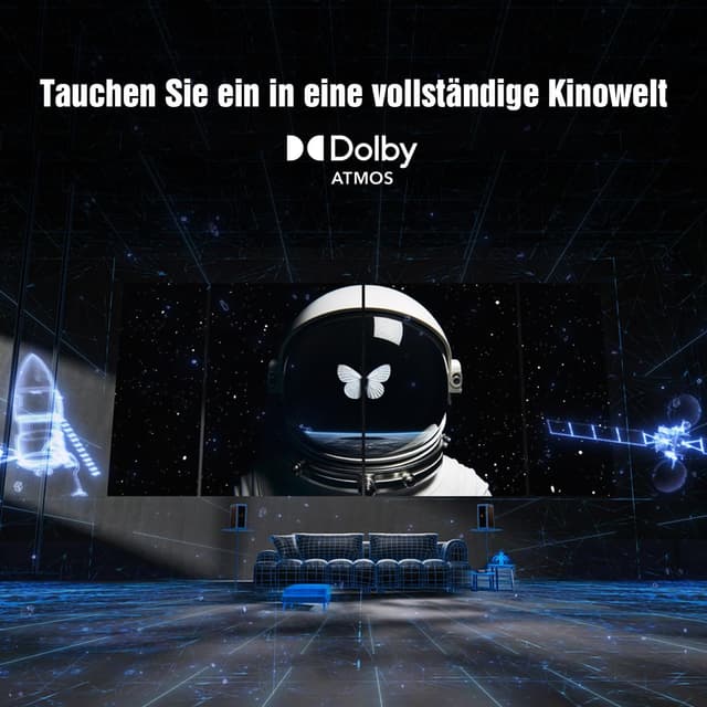 Thumbnail 6 de Flaggschiff 5.3.4 Soundbar mit Dolby Atmos, 800W Heimkino-Set & kabellosen Rear-Lautsprechern