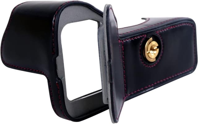 Detalle de Rieibi Alpha 7 IV Camera Case (PU leather half case) for Sony a7 IV, a7S III & Alpha 1