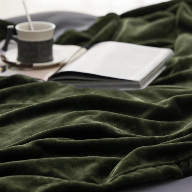 Detalle de Bedsure Fleece throw blanket 150x200cm